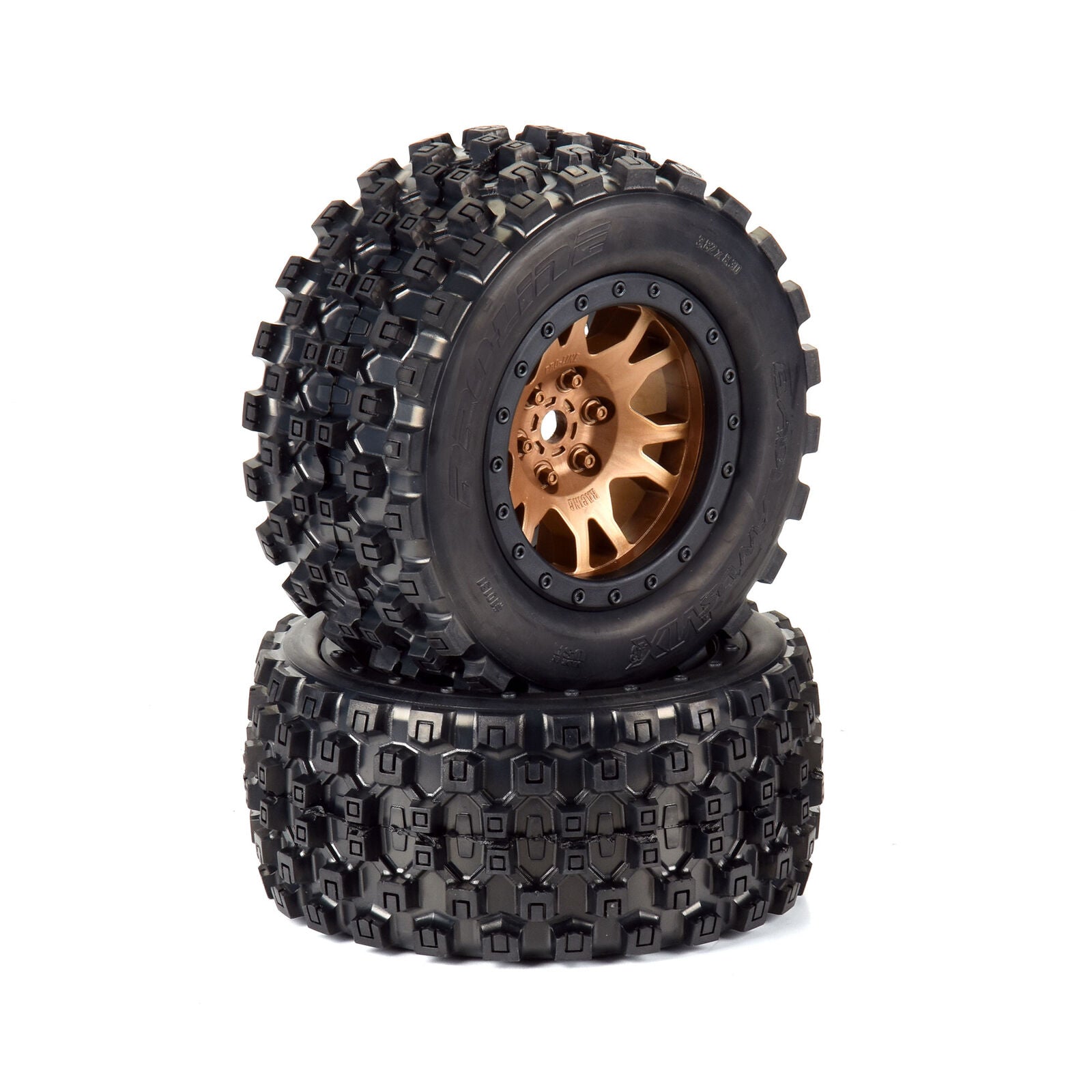 Pro-Line Limited Edition Badlands MX43 Pro-Loc F/R Mounted 24mm Bronze/Black Impulse (2): X-MAXX (Copy)